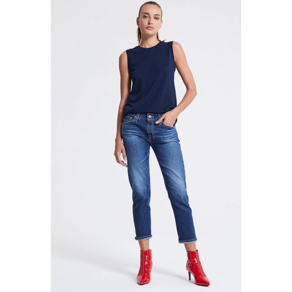 AG EX-BOYFRIEND SLIM Slouchy Slim Jeans Size 29